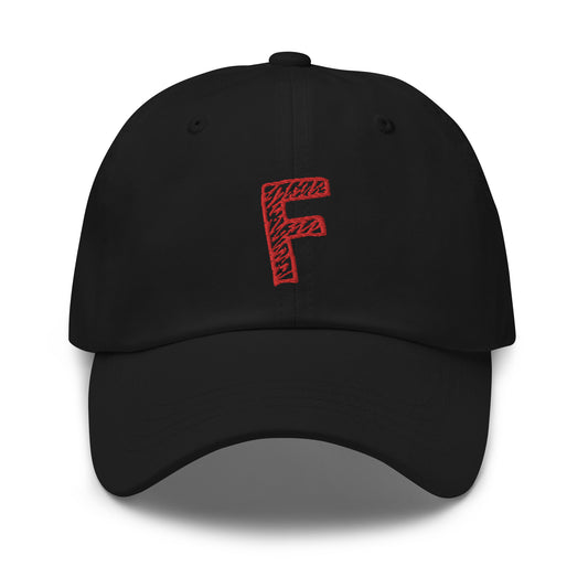 Big F Hat - Black