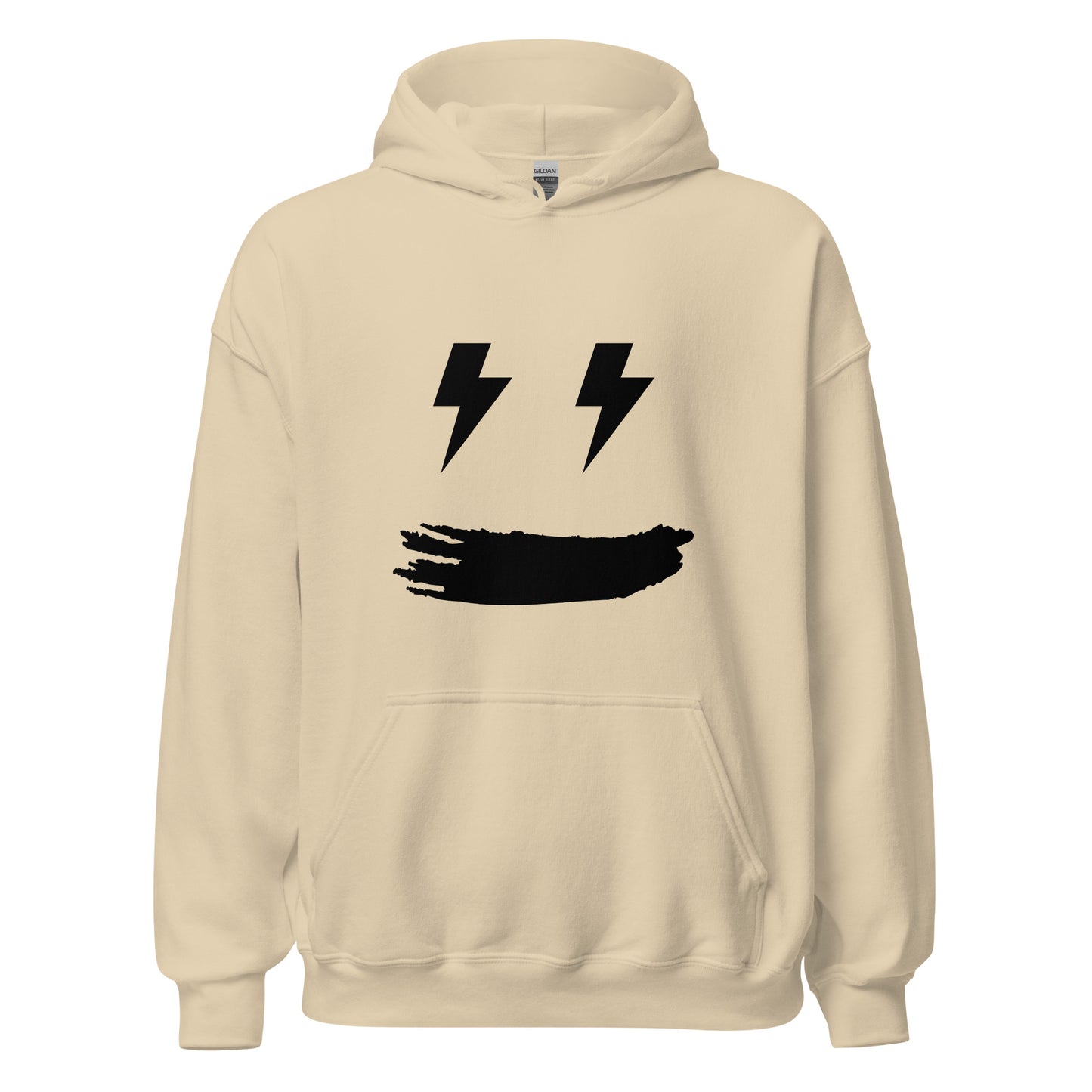 Lighting Smile Hoodie - Sand