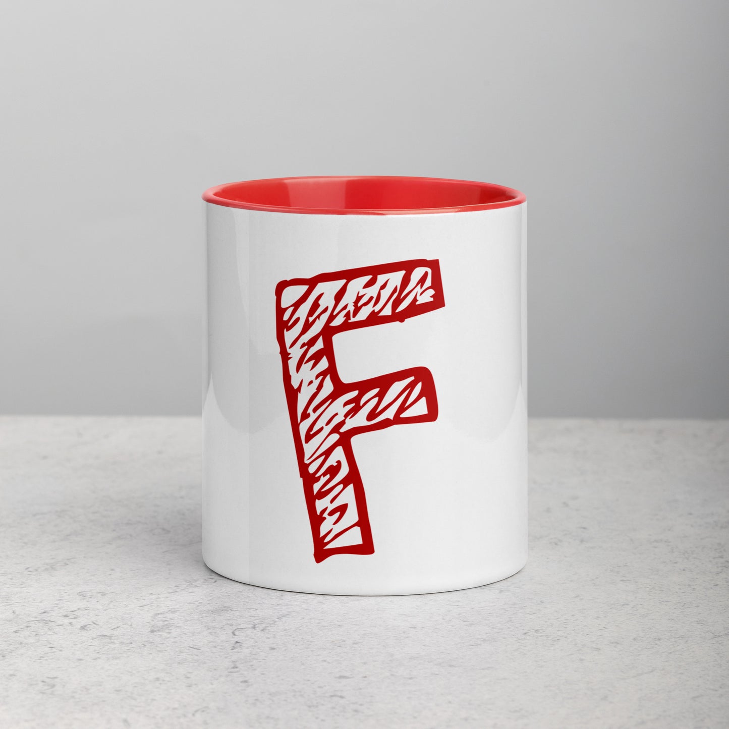Big F Mug - Red