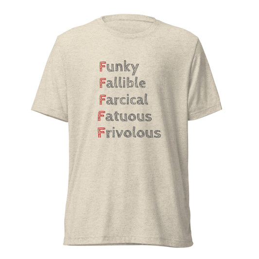 F Words Tee - Oatmeal Triblend