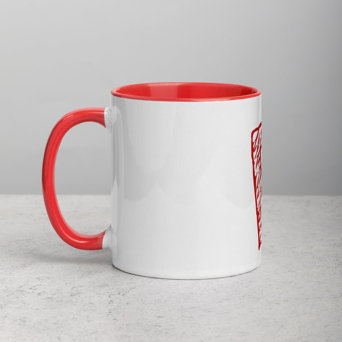 Big F Mug - Red